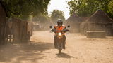 A Riders for Health Yamaha AG100