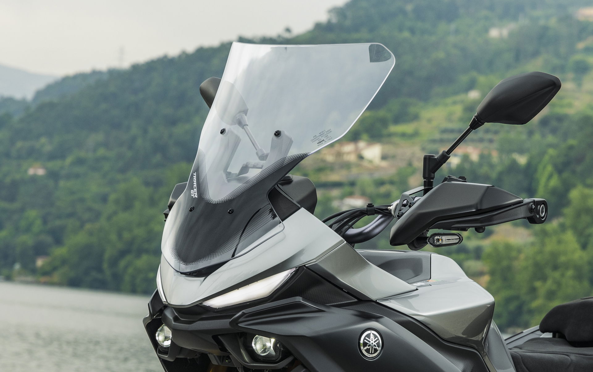 The screen of the Tracer 7 GT