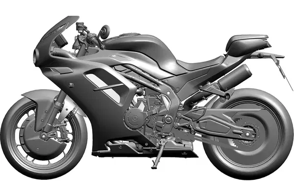 Patent images showing a new version of the 500SR Voom