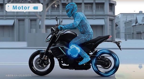The Yamaha MT-09 Hybrid Concept