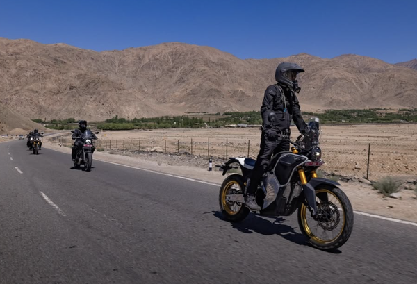 The Royal Enfield HIM-E prototype