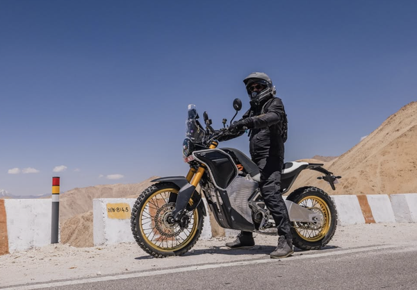 The Royal Enfield HIM-E prototype