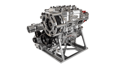 The Alpha Otto Rev Force two-stroke engine