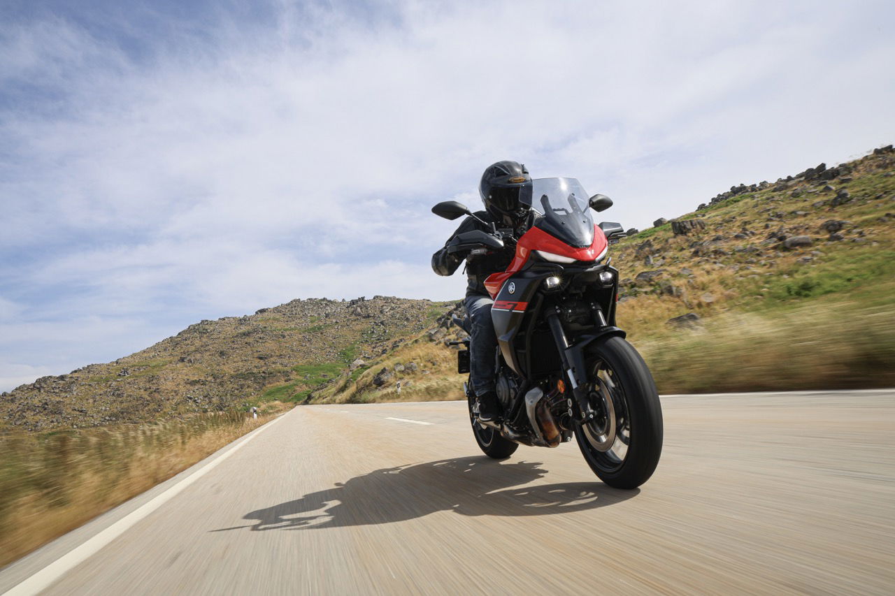 The 2025 Tracer 7 - riding