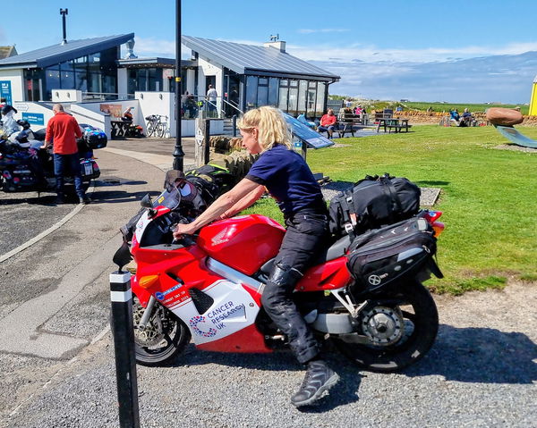 Jenny Tinmouth chose Honda VFR power for the 2025 event