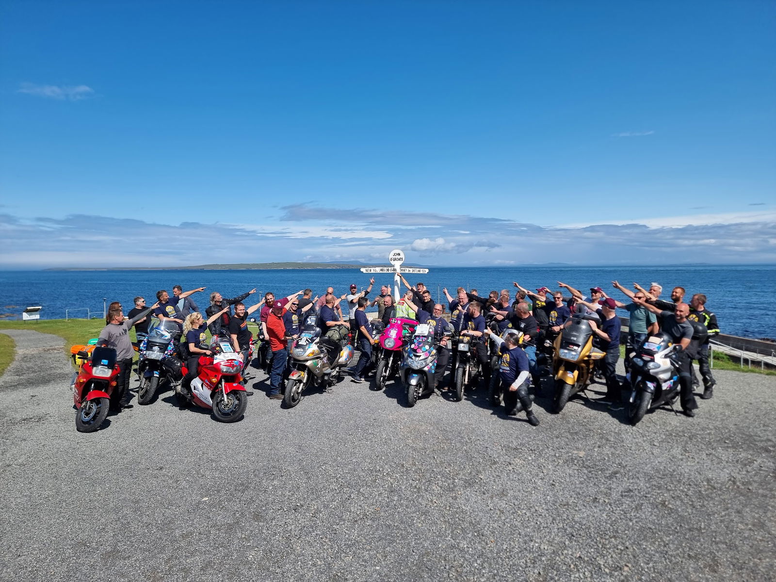 The Longest Day Challenge at John O'Goats