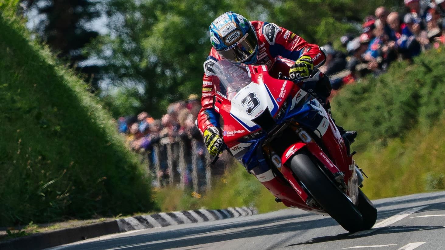 Dean Harrison during the Isle of Man TT