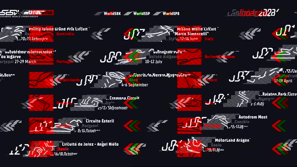 2026 WorldSBK calendar