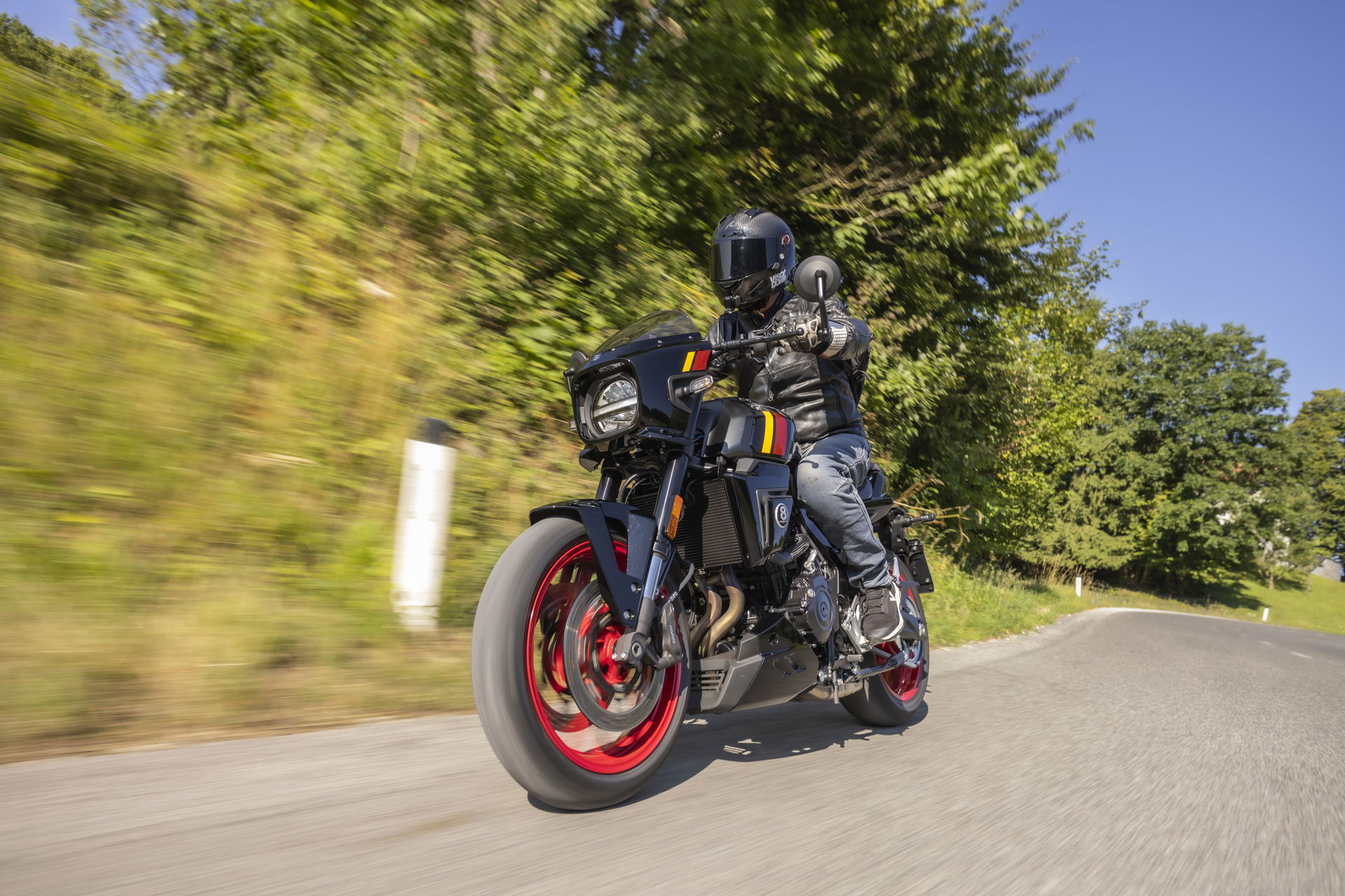 The GSX-8TT - riding