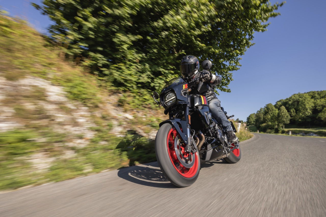 The GSX-8TT - riding