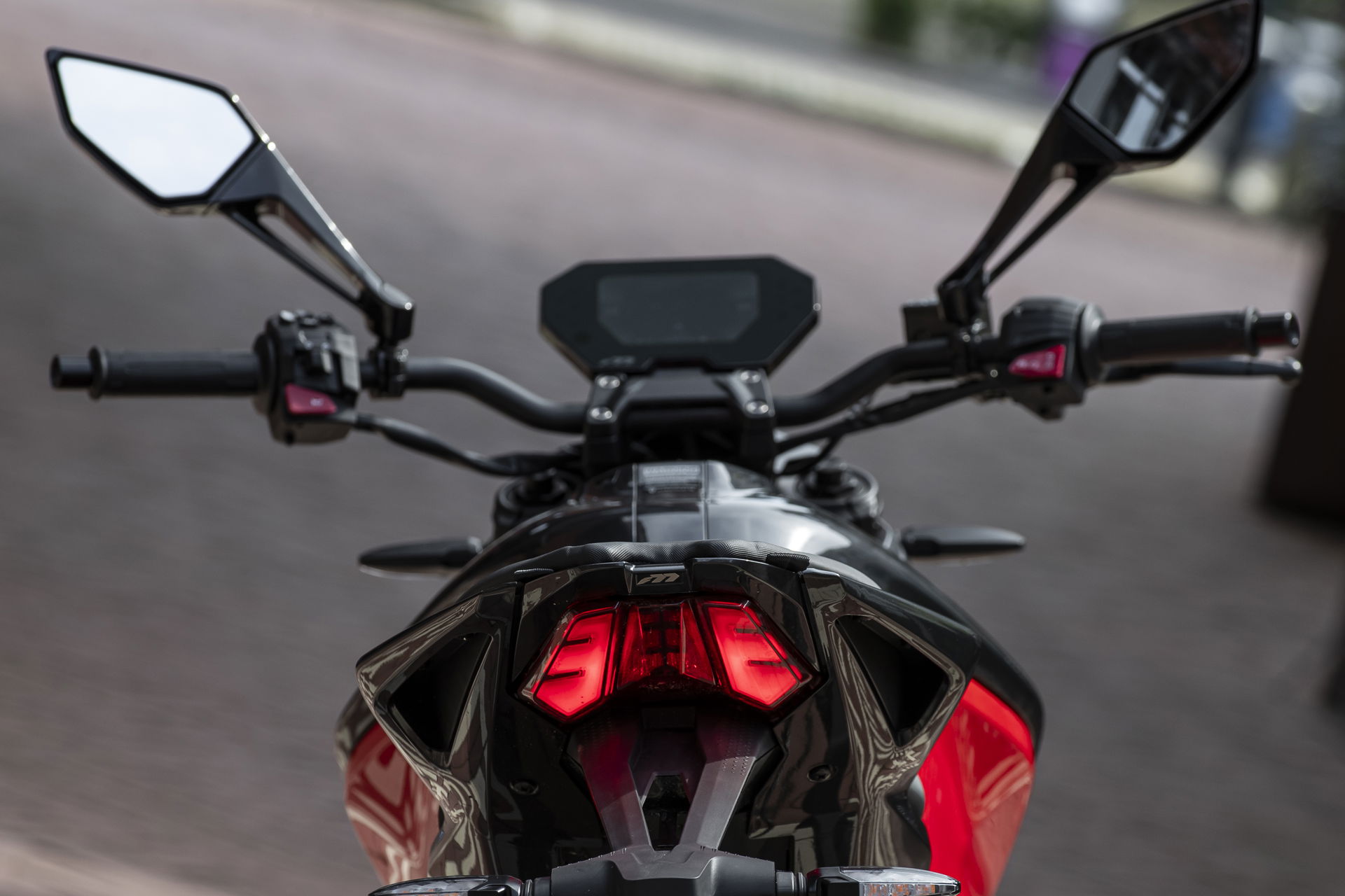 The side mirrors are not adjustable and therefore fairly useless, an improvement is imminent.