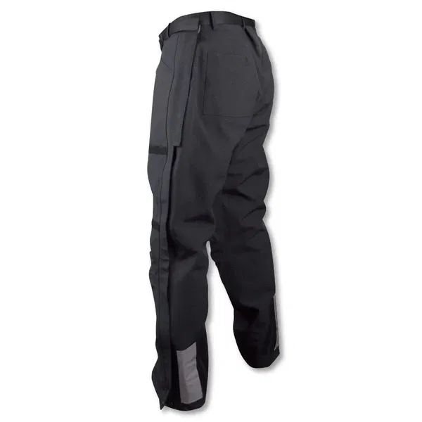 The trousers have small reflective strips on each leg