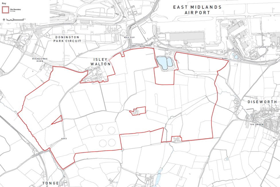 The planned site for the new development