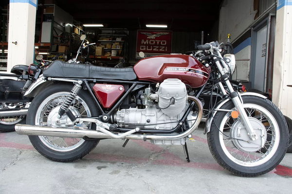 Ewan McGregor's Moto Guzzi V7 Sport is for sale