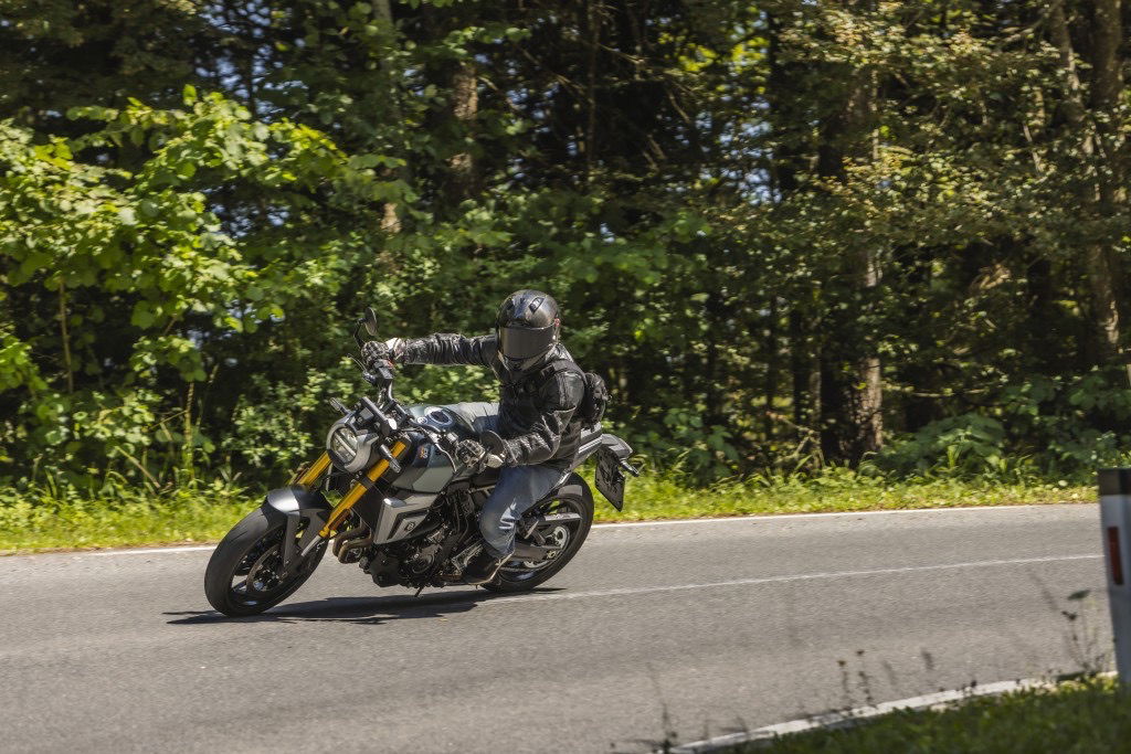The GSX-8T - riding