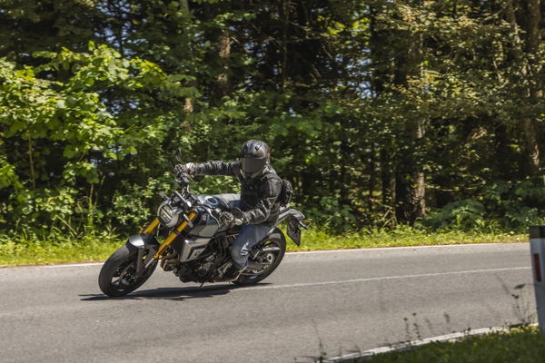 The GSX-8T - riding
