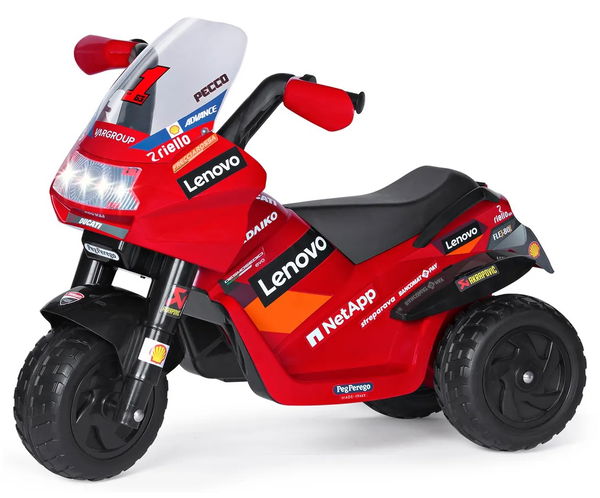 A trike ride-on Ducati