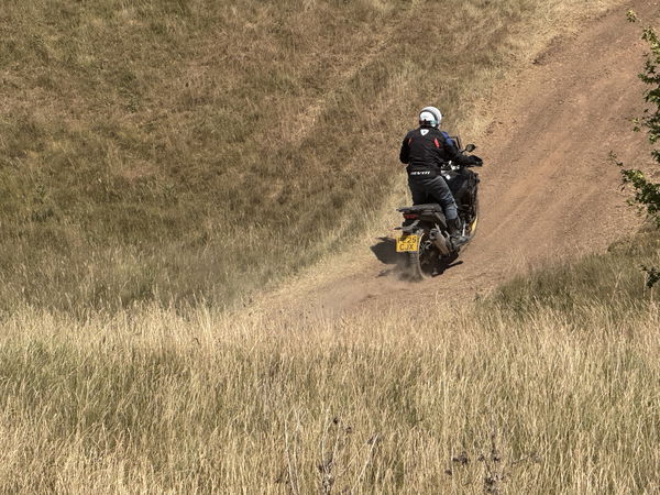 The Voge DS800X Rally - riding