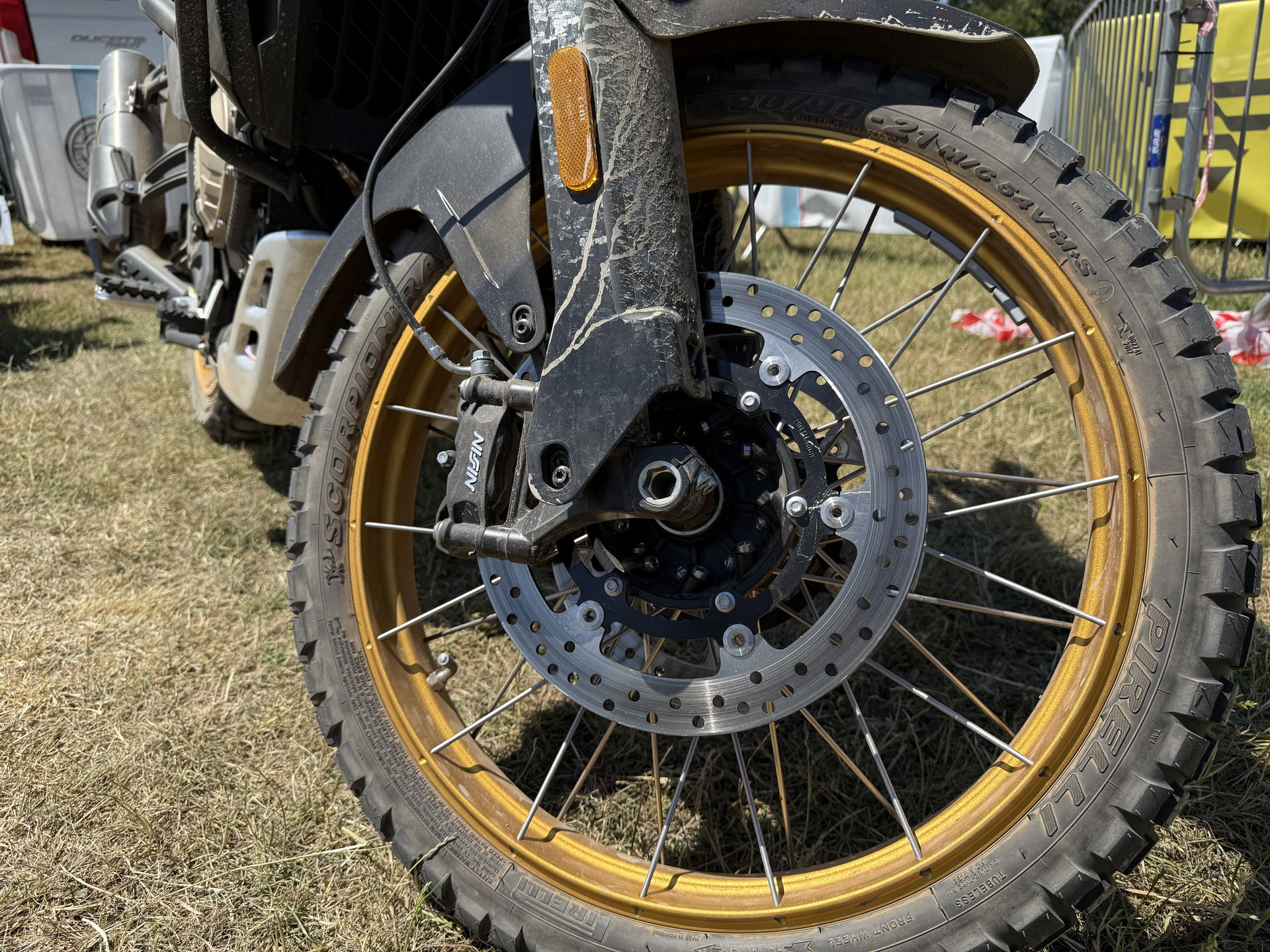 The Voge DS800X Rally - static