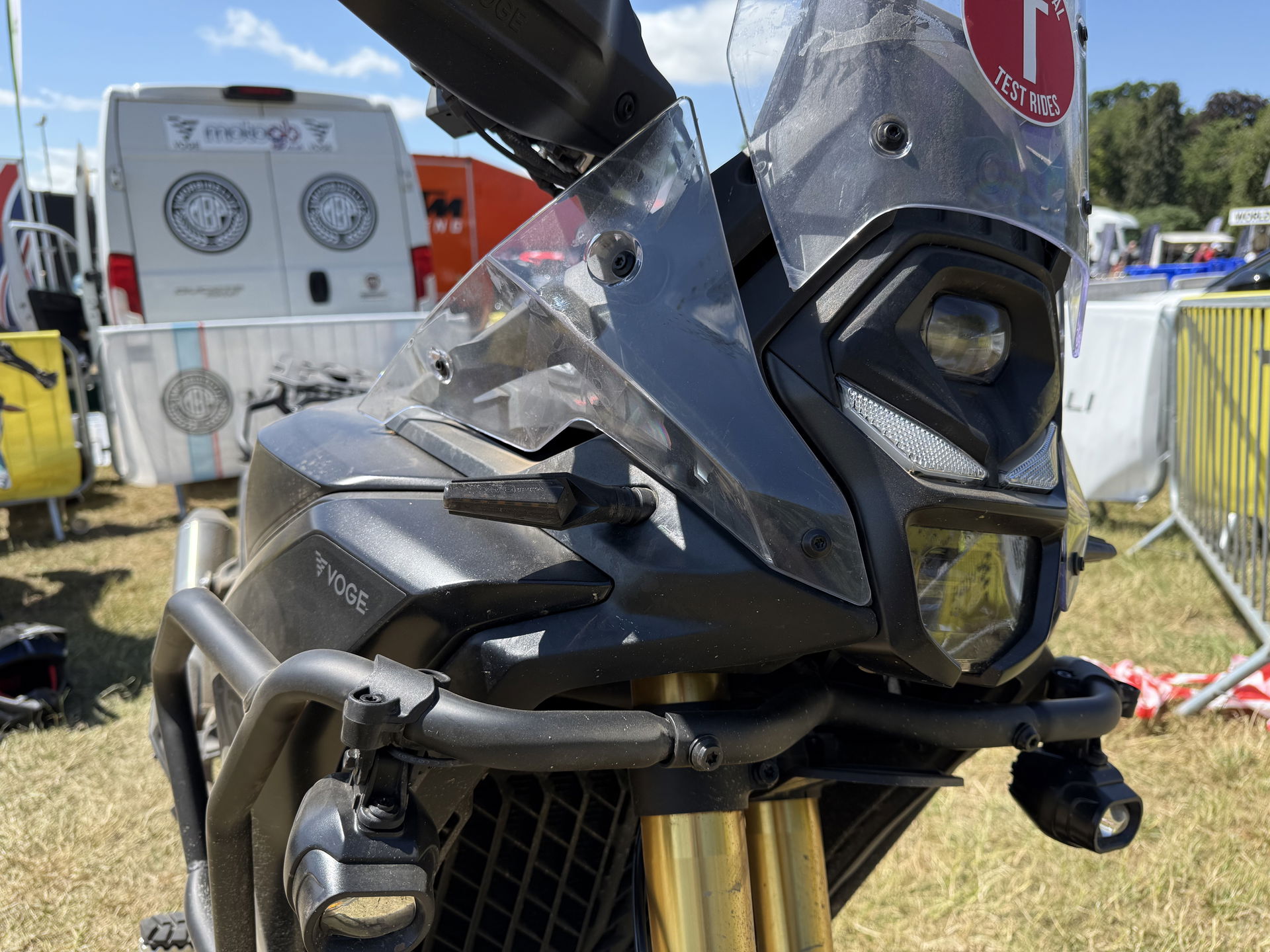 The Voge DS800X Rally - static