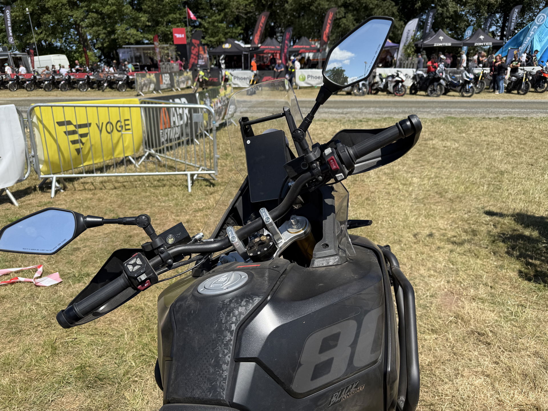 The Voge DS800X Rally - static