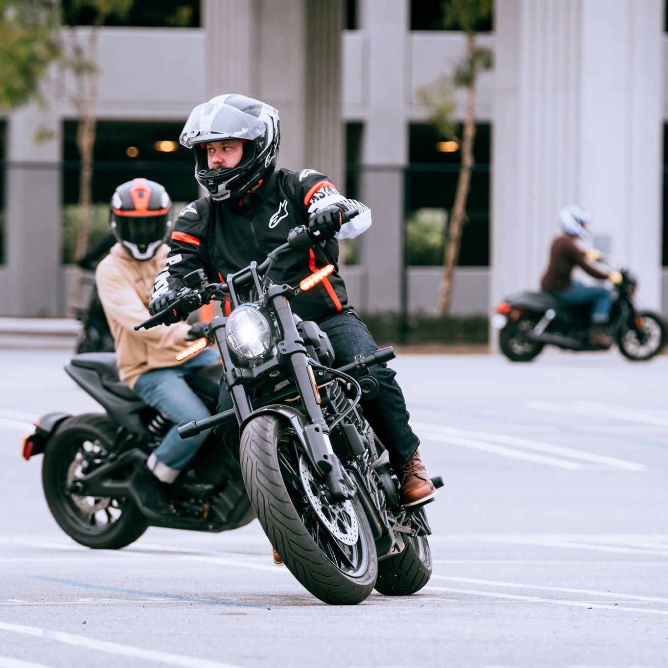 LiveWire motorcycle used for training. Credit - LiveWire