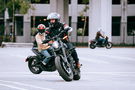 LiveWire motorcycle used for training. Credit - LiveWire