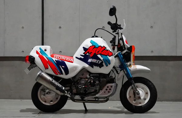 The Honda Monkey Africa 125 bodykit - from WeBike