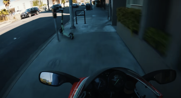Riding on the pavement less advised
