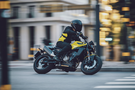 Husqvarna Vitpilen 801 riding on the road