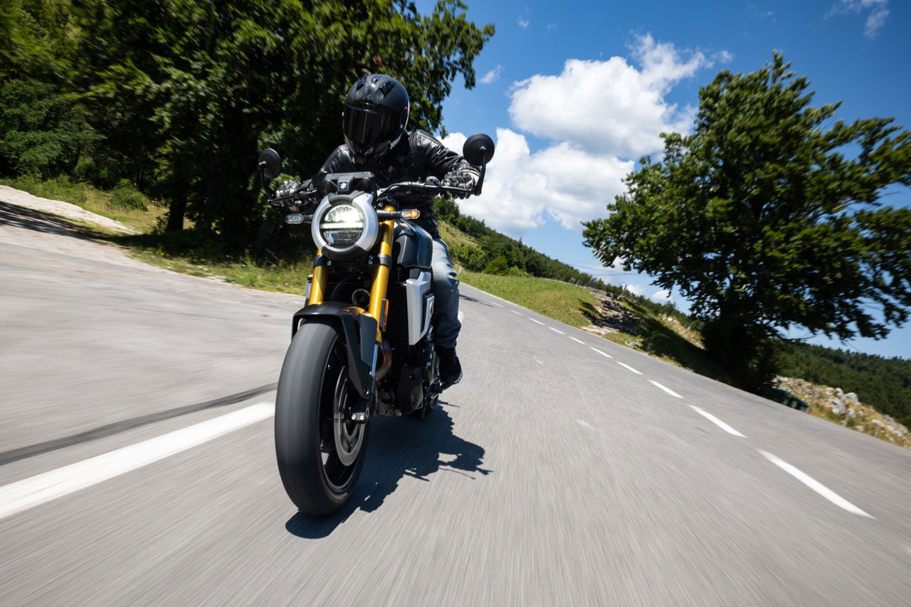 The GSX-8T - riding