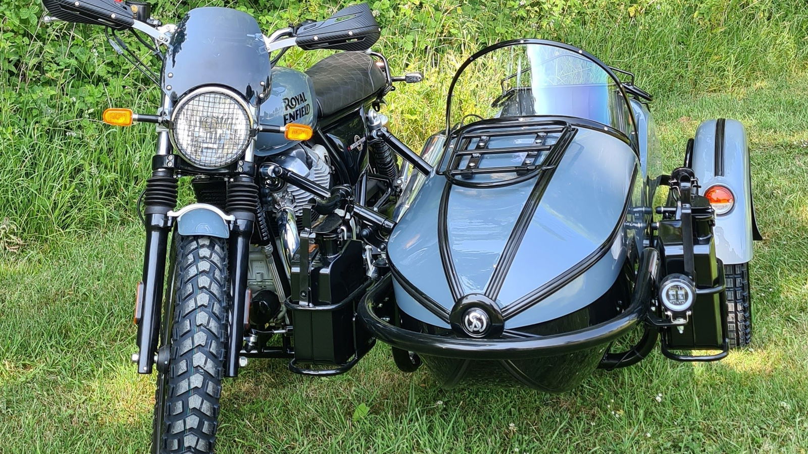 Royal Enfield Interceptor 650 with Watsonian Grand Prix sidecar