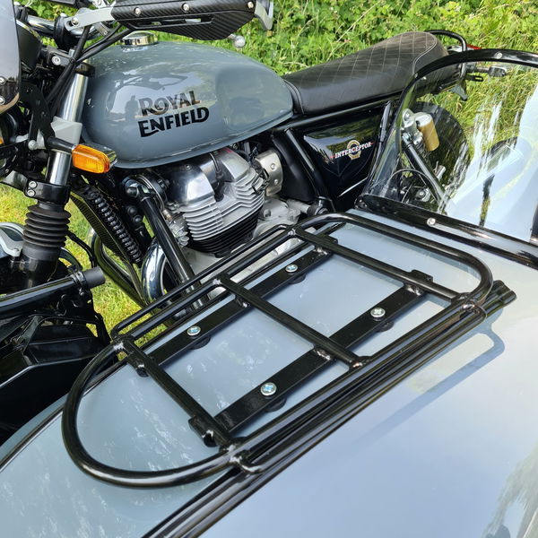 Rack on Watsonian sidecar