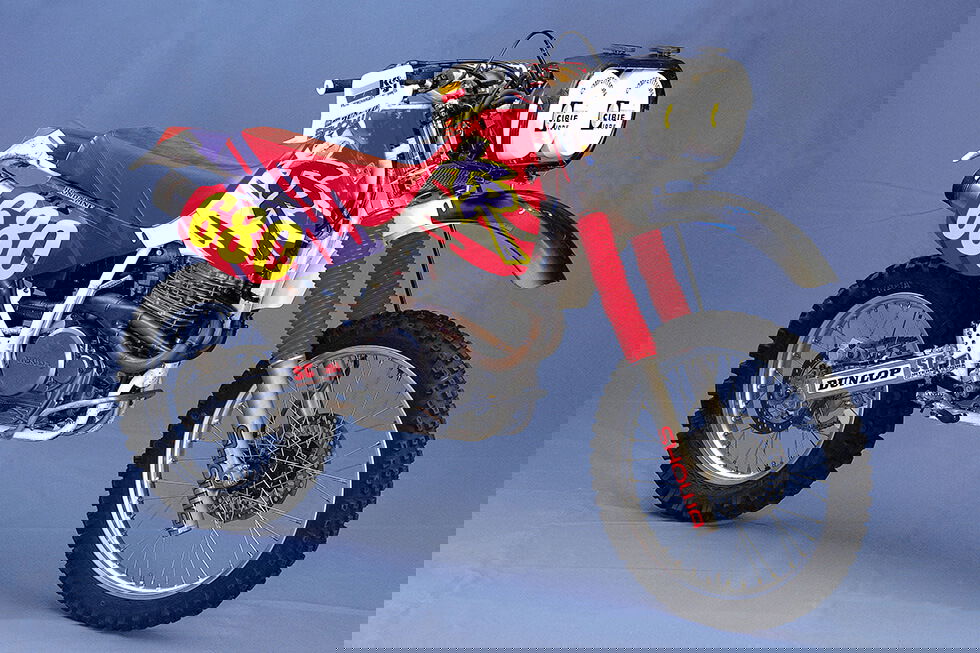 The 1992 XR600R BAJA (as raced in the BAJA 1000 rally)