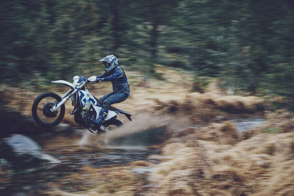 Husqvarna FE 350 enduro motorcycle. Credit - Rudi Schedl