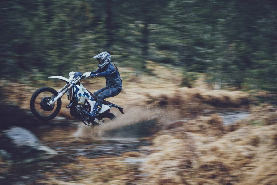 Husqvarna FE 350 enduro motorcycle. Credit - Rudi Schedl