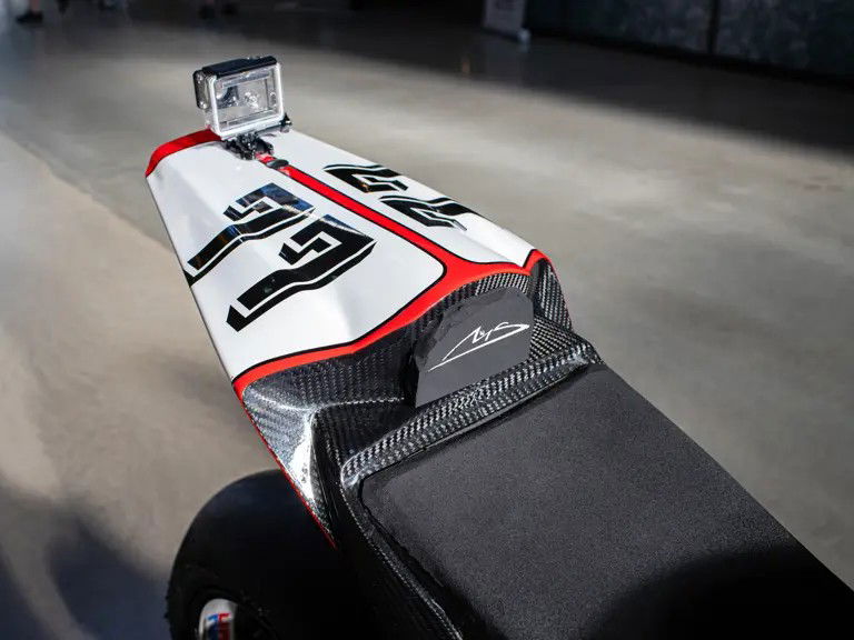 Schumacher's Honda Fireblade rear fairing from RM Sotheby's. Credit - Fabian Boehm