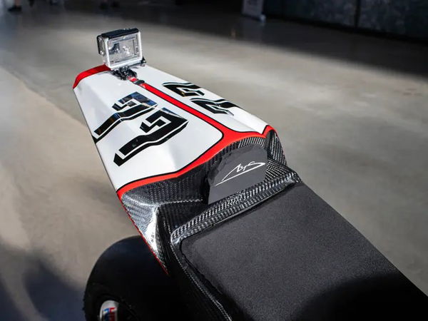 Schumacher's Honda Fireblade rear fairing from RM Sotheby's. Credit - Fabian Boehm