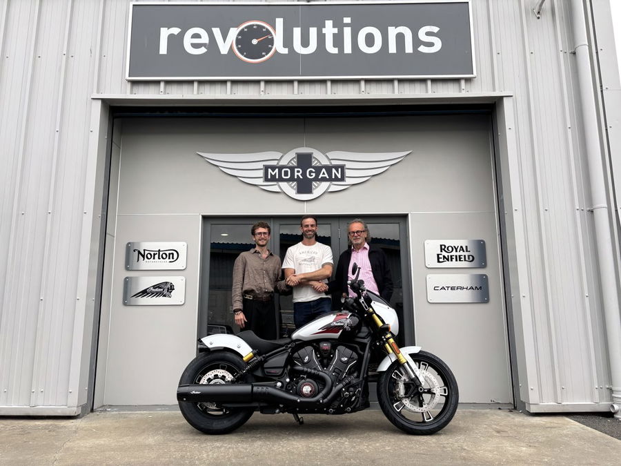 Indian Motorcycle's new dealership in Perth, Scotland.