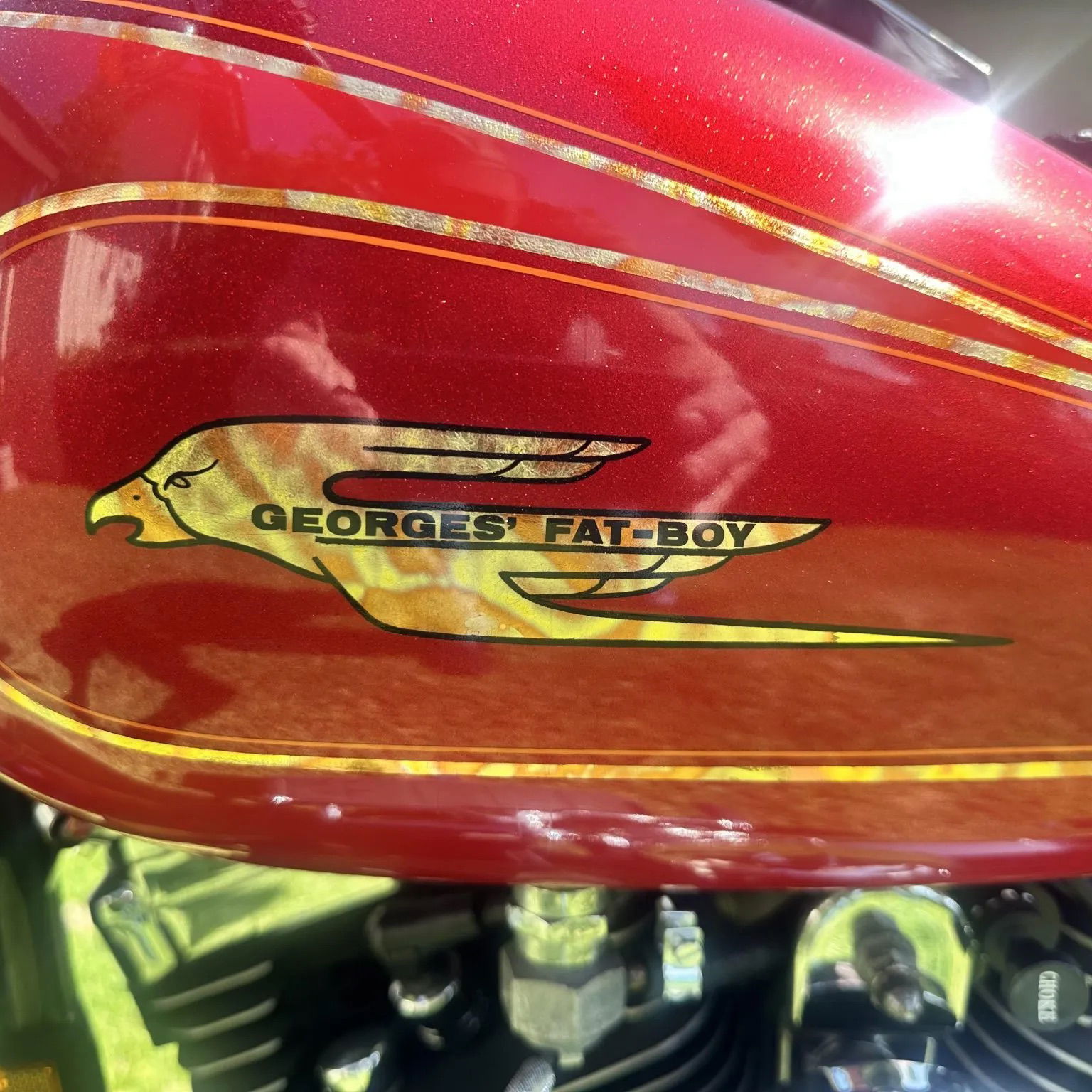 Ex-George Foreman Harley-Davidson Fat Boy sold