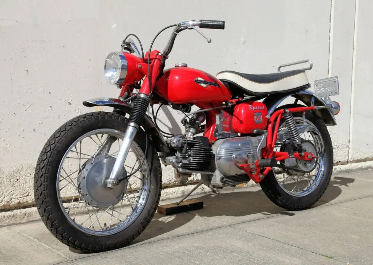 1963 Harley-Davidson Sprint 250 (image via Bike-urious)