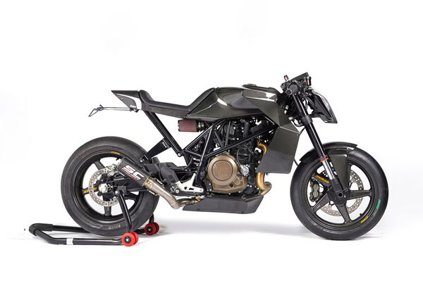 Charles Leclerc’s custom Husqvarna Vitpilen 701
