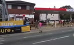 A drunk man who crossed the TT course while racing was underway has been jailed