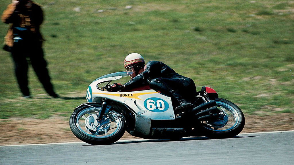 Mike Hailwood on Honda Six