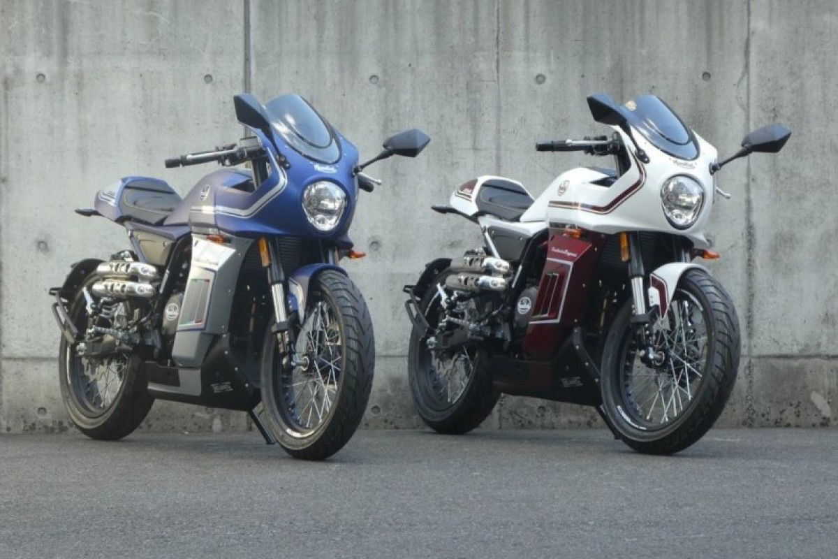 FB Mondial HPS Pagani Sport Classic bikes. Credit - MotoGB