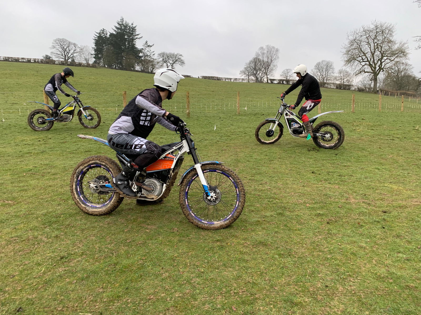 Electric Motion enduro and trials bikes like the ones to be used here
