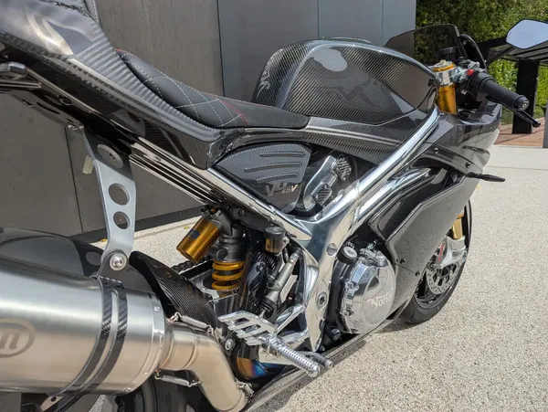 Norton V4SV motorcycle. Photo credit - Iconic Auctioneers