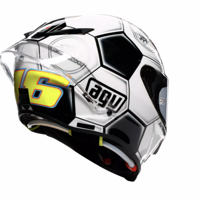 Valentino Rossi replica AGV Pista GP-RR helmet. Credit - AGV