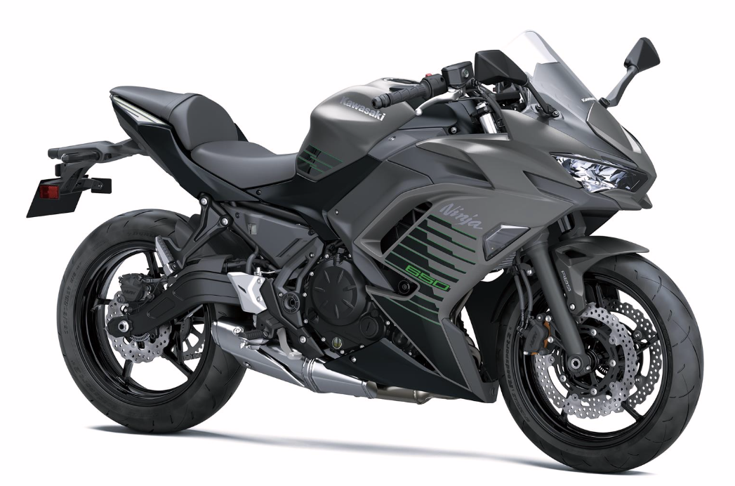 Kawasaki Ninja 650, this time in black