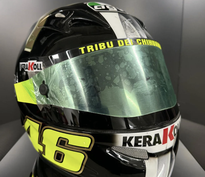 Valentino Rossi 'Excalibur' helmet. Credit - MotoGP Authentics